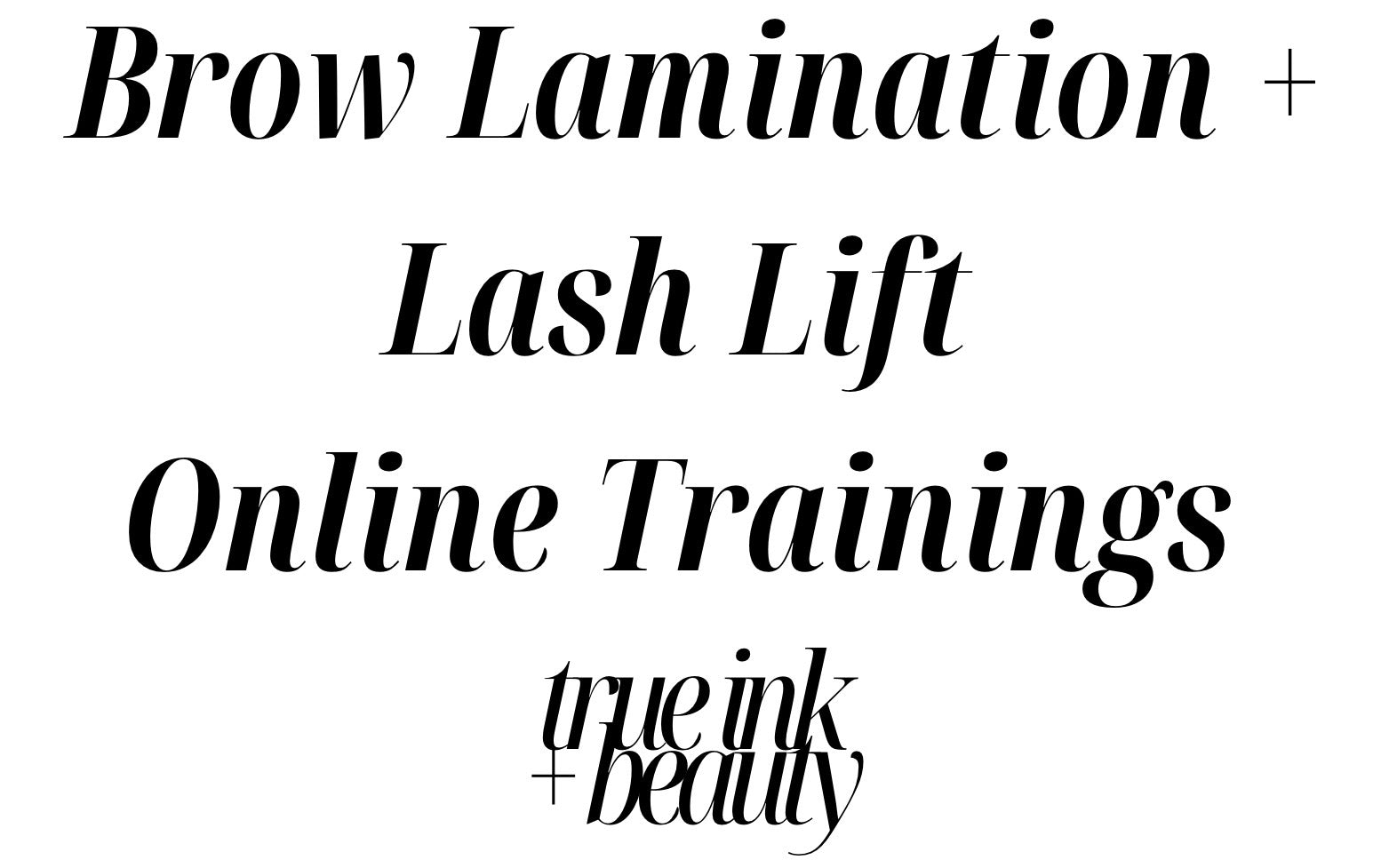 Load video: Brow Lamination Lash Lift Trainings Intro Video